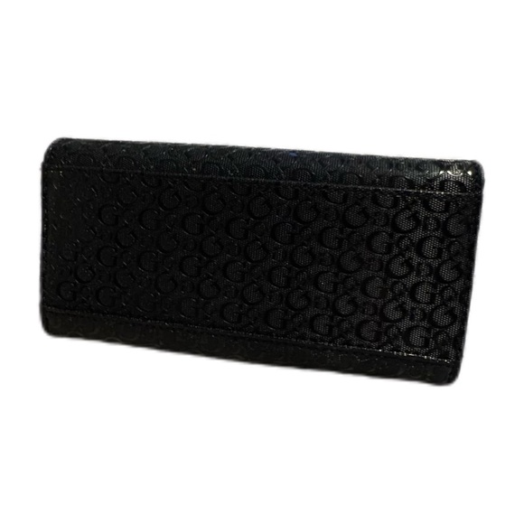 Guess Black & Gold Wallet NWOT - Picture 2 of 7